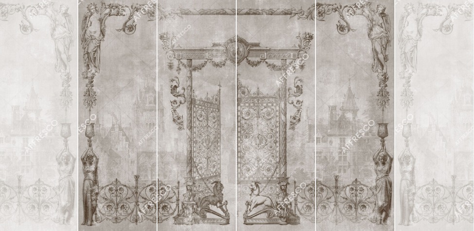 Панно Affresco New Art RE178-COL4 2x2,68 м