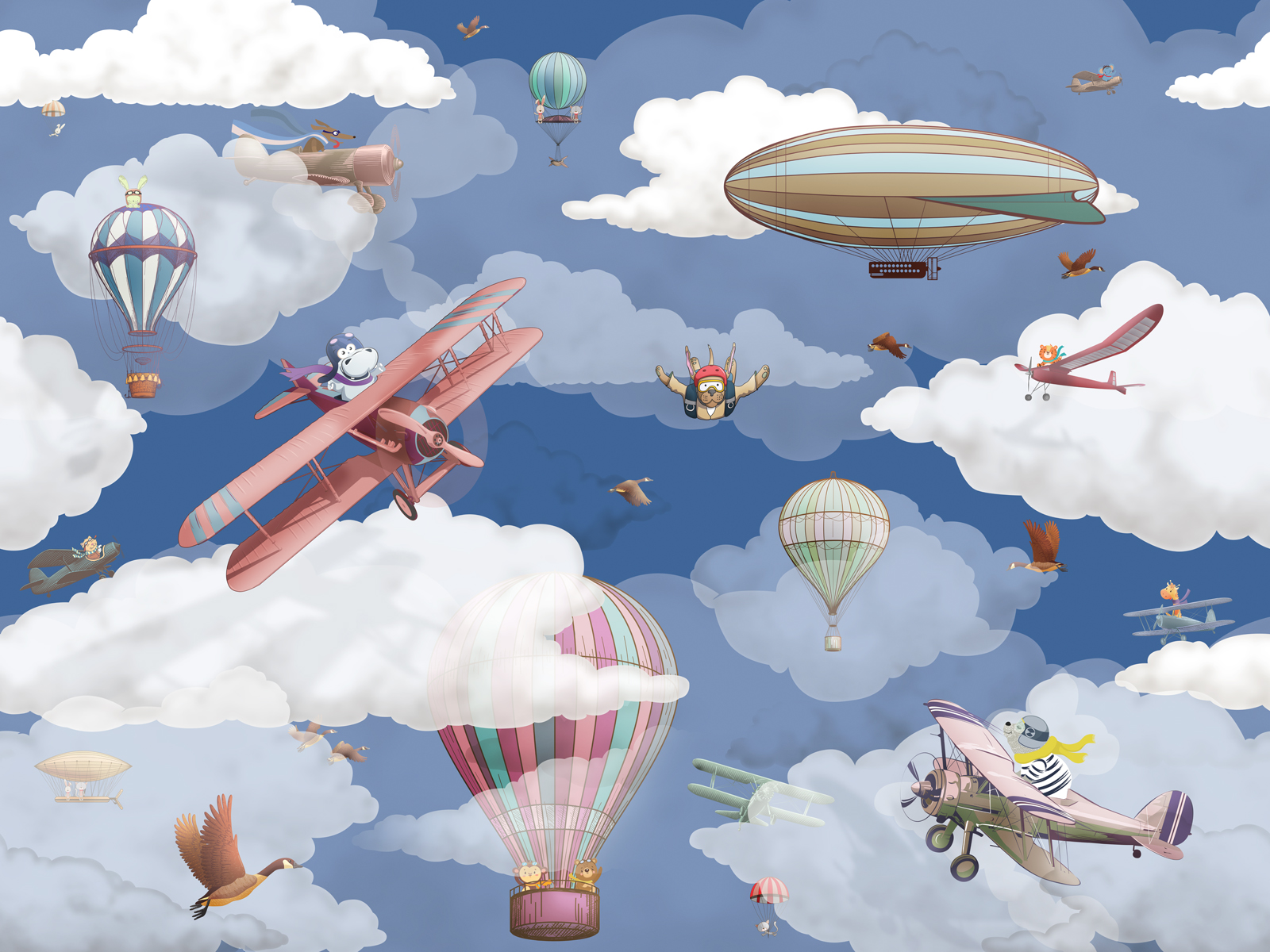 Панно Affresco Сказки ID629-COL3 2x2,68 м