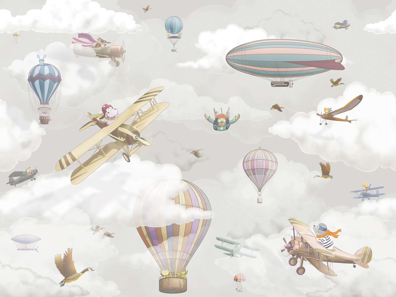 Панно Affresco Сказки ID629-COL4 2x2,68 м