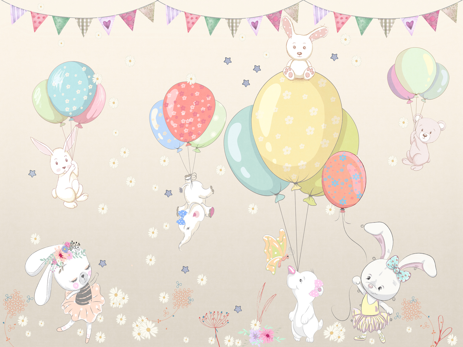 Панно Affresco Сказки SN623-COL2 2x2,68 м