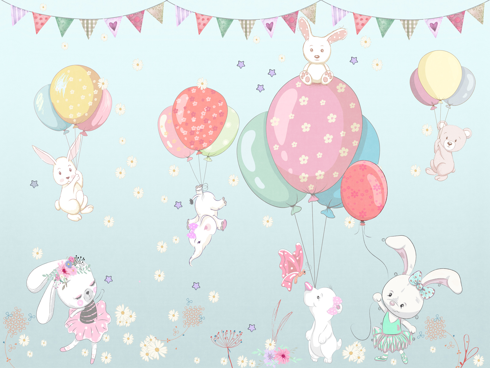 Панно Affresco Сказки SN623-COL3 2x2,68 м