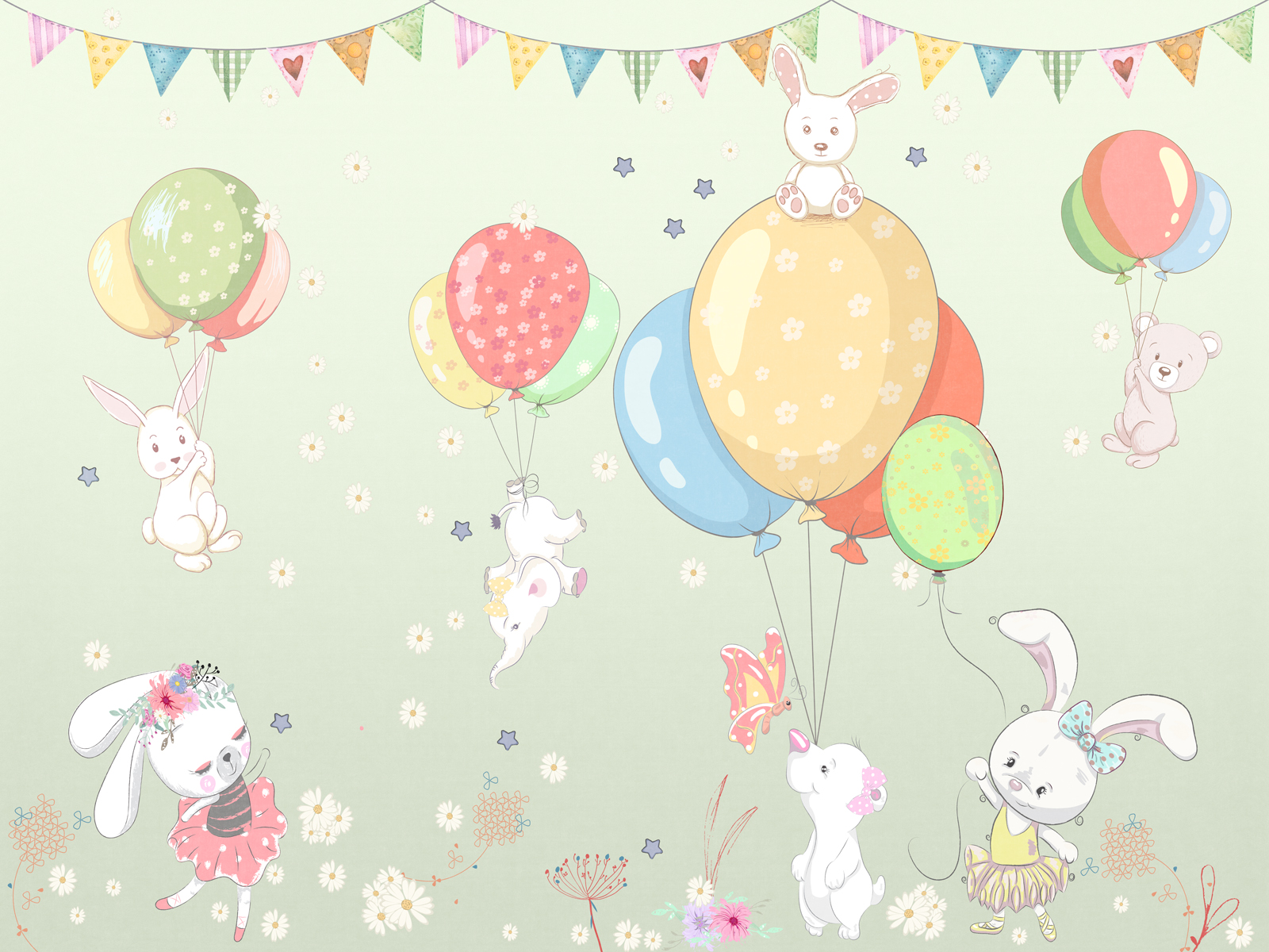 Панно Affresco Сказки SN623-COL4 2x2,68 м