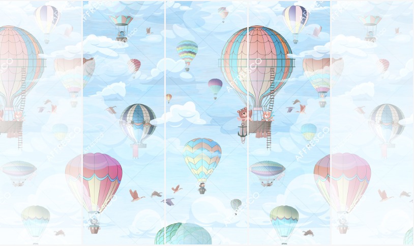 Панно Affresco Сказки ID610-COL1 2x2,01 м