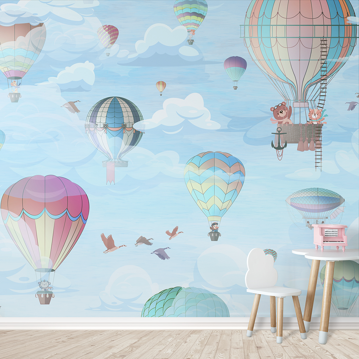 Панно Affresco Сказки ID610-COL1 2x2,01 м фото в интерьере