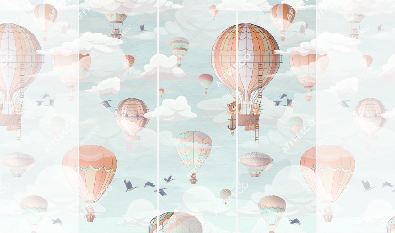 Панно Affresco Сказки ID610-COL2 2x2,01 м