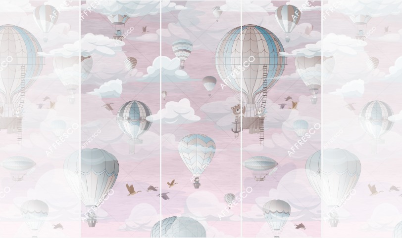 Панно Affresco Сказки ID610-COL3 2x2,01 м