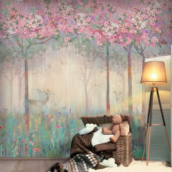 Панно Affresco Сказки AB693-COL1 2x2,68 м