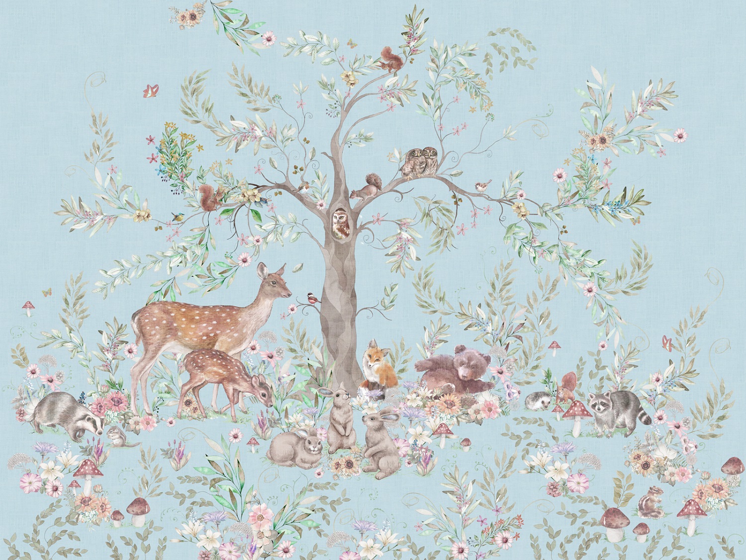 Панно Affresco Сказки SN611-COL1 2x2,68 м