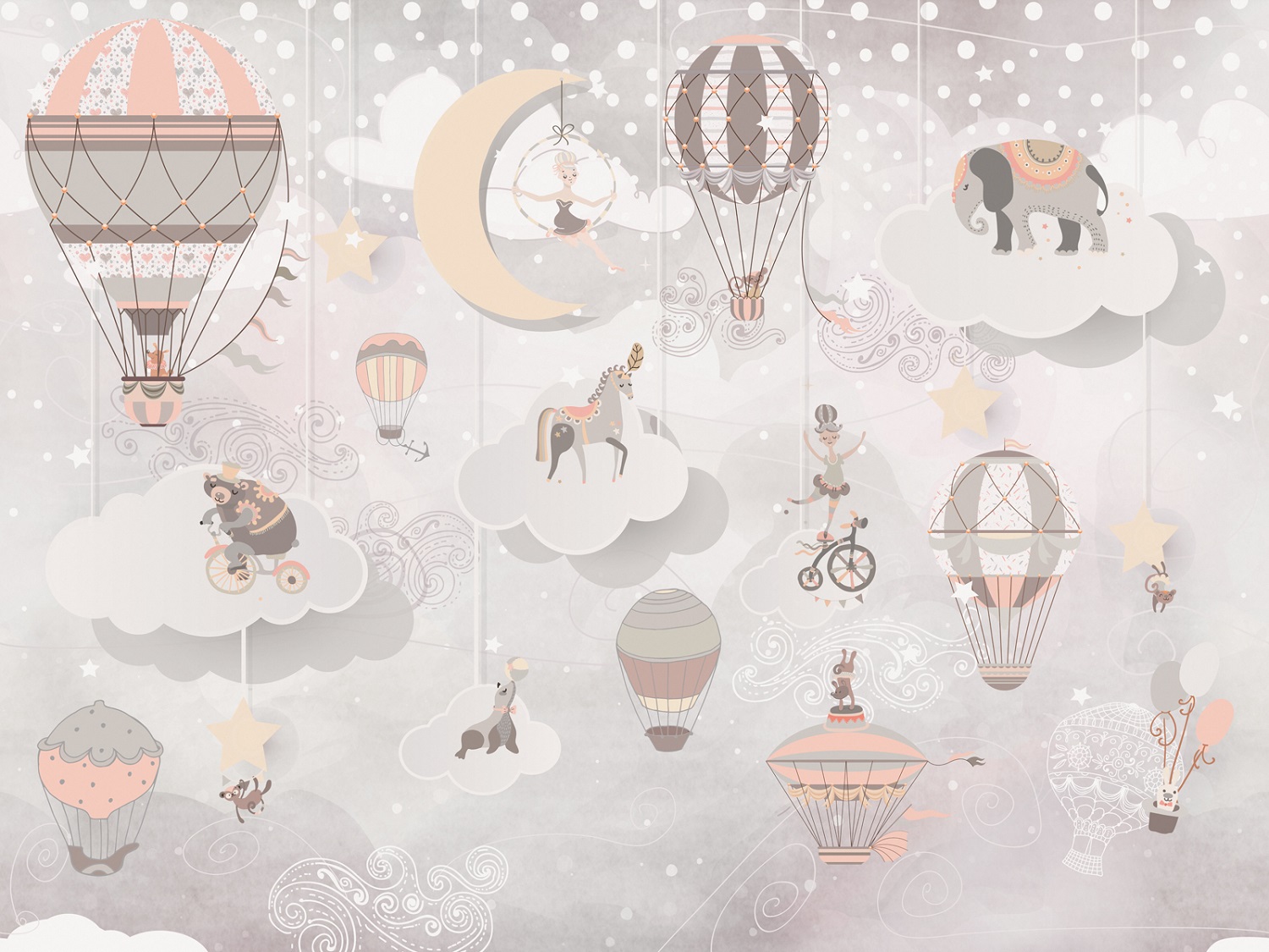 Панно Affresco Сказки ZK663-COL1 2x2,68 м