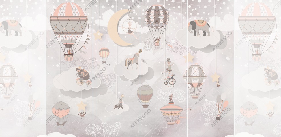 Панно Affresco Сказки ZK663-COL1 2x2,68 м