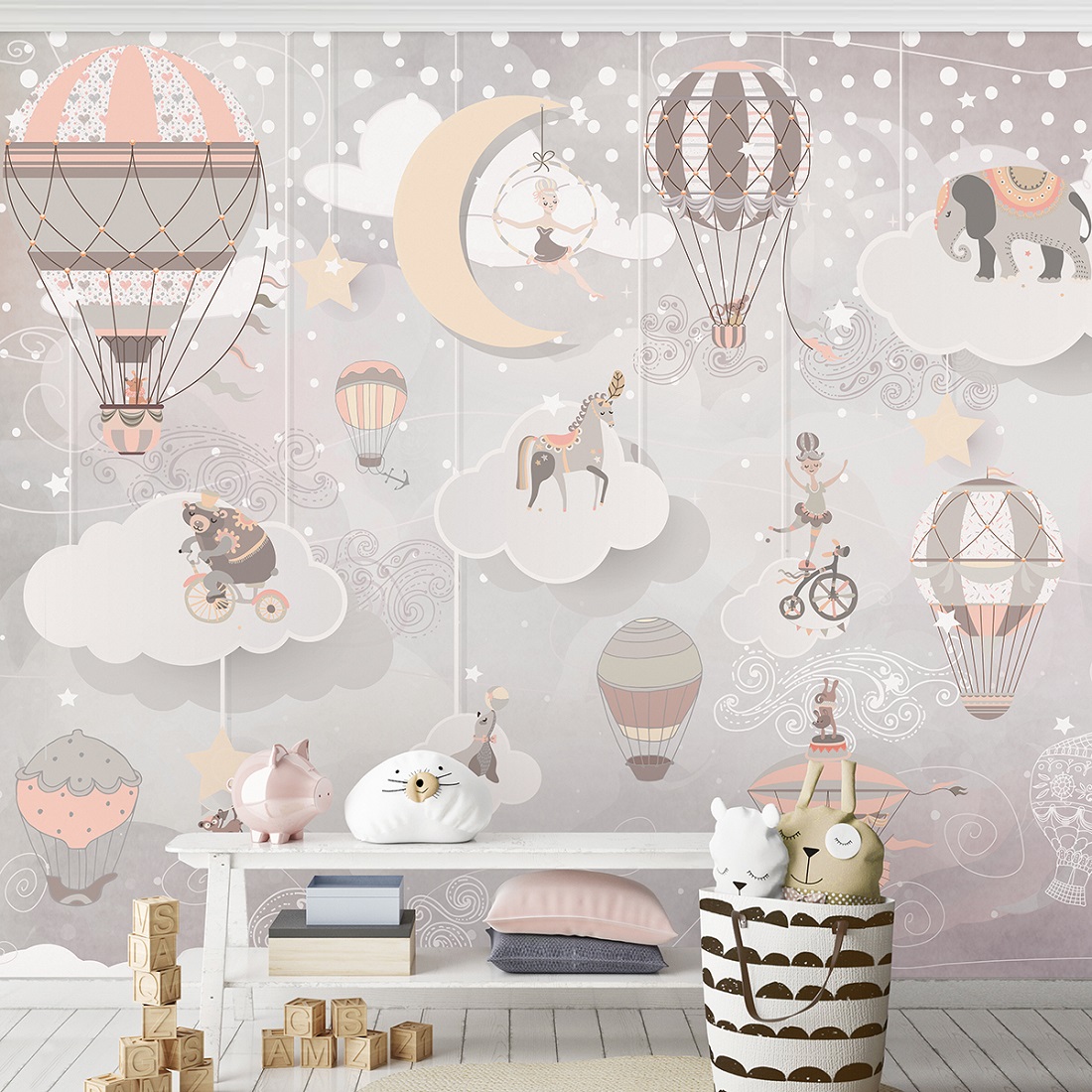 Панно Affresco Сказки ZK663-COL1 2x2,68 м фото в интерьере