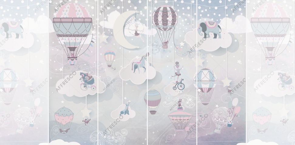 Панно Affresco Сказки ZK663-COL2 2x2,68 м