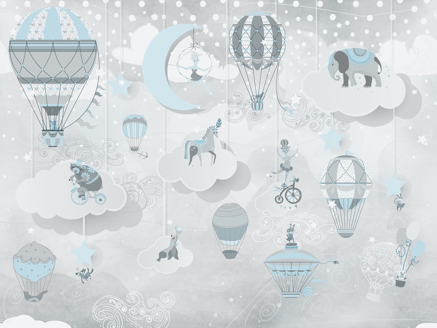 Панно Affresco Сказки ZK663-COL3 2x2,68 м Панно Affresco Сказки ZK663-COL3 2x2,68 м