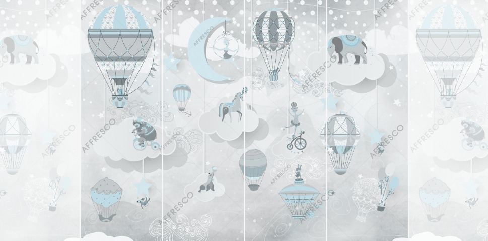 Панно Affresco Сказки ZK663-COL3 2x2,68 м