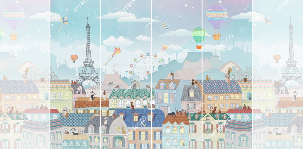 Панно Affresco Сказки ZK643-COL1 2x2,68 м