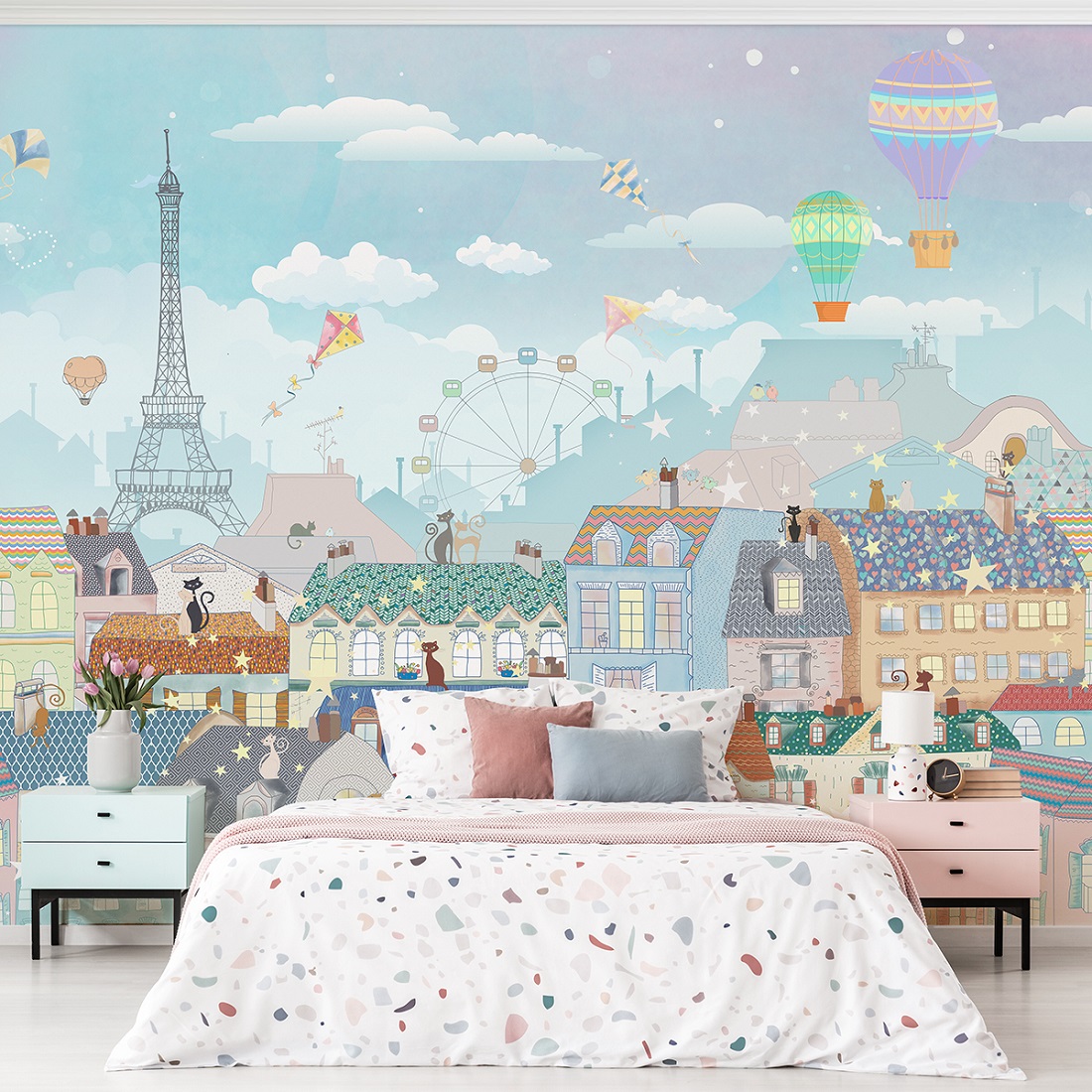 Панно Affresco Сказки ZK643-COL1 2x2,68 м фото в интерьере