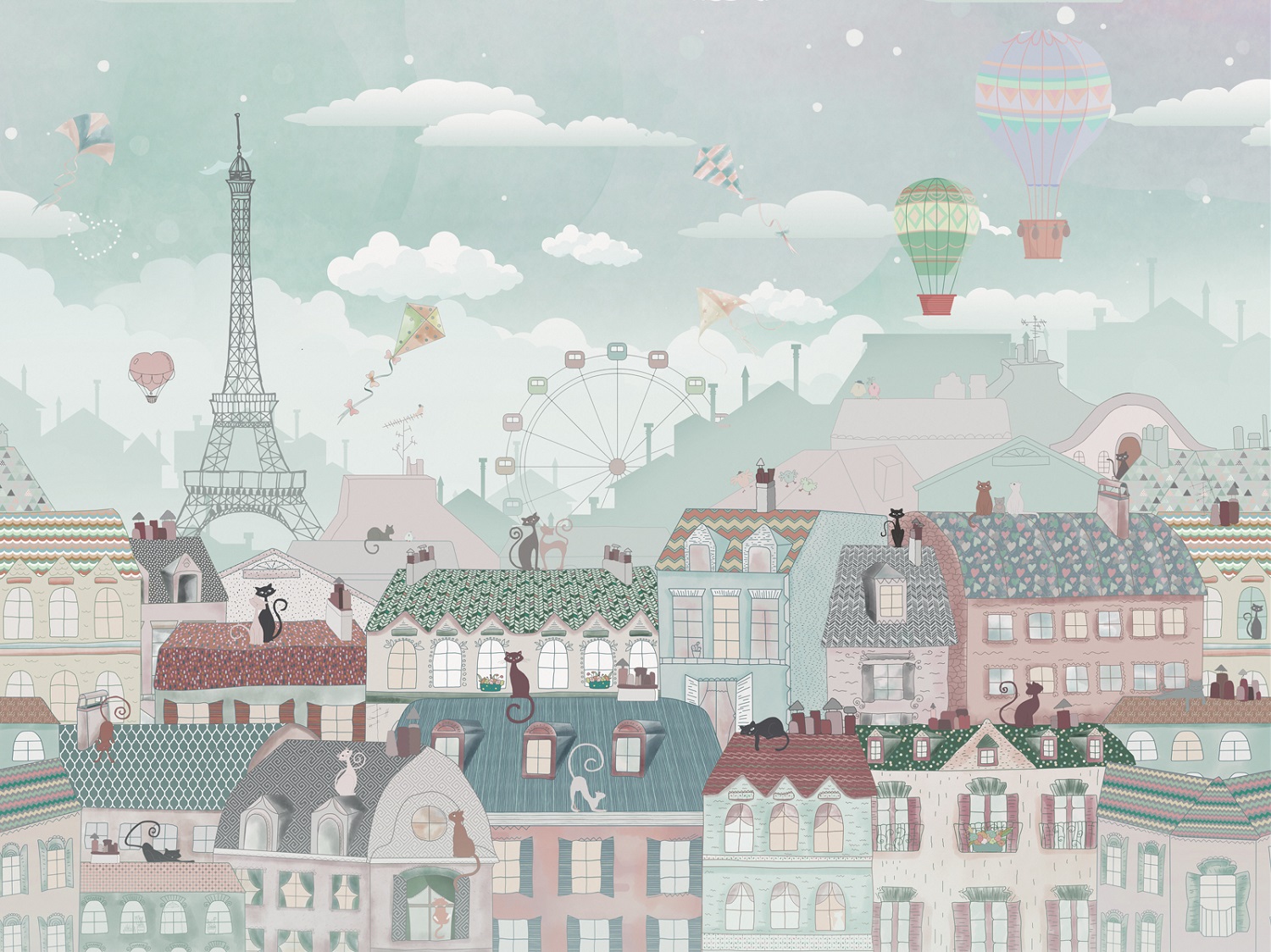 Панно Affresco Сказки ZK643-COL2 2x2,68 м