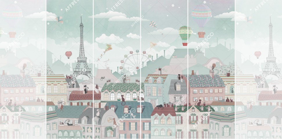 Панно Affresco Сказки ZK643-COL2 2x2,68 м