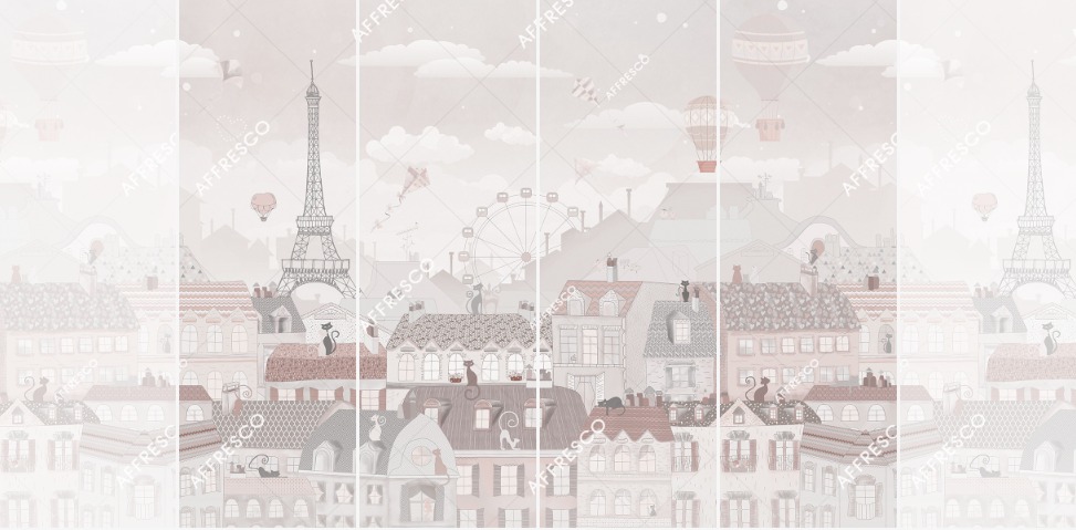 Панно Affresco Сказки ZK643-COL4 2x2,68 м