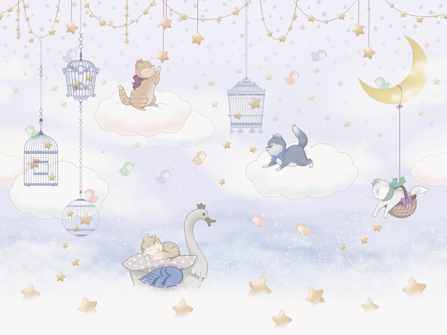 Панно Affresco Сказки IL624-COL1 2x2,68 м