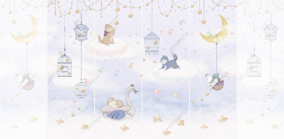 Панно Affresco Сказки IL624-COL1 2x2,68 м