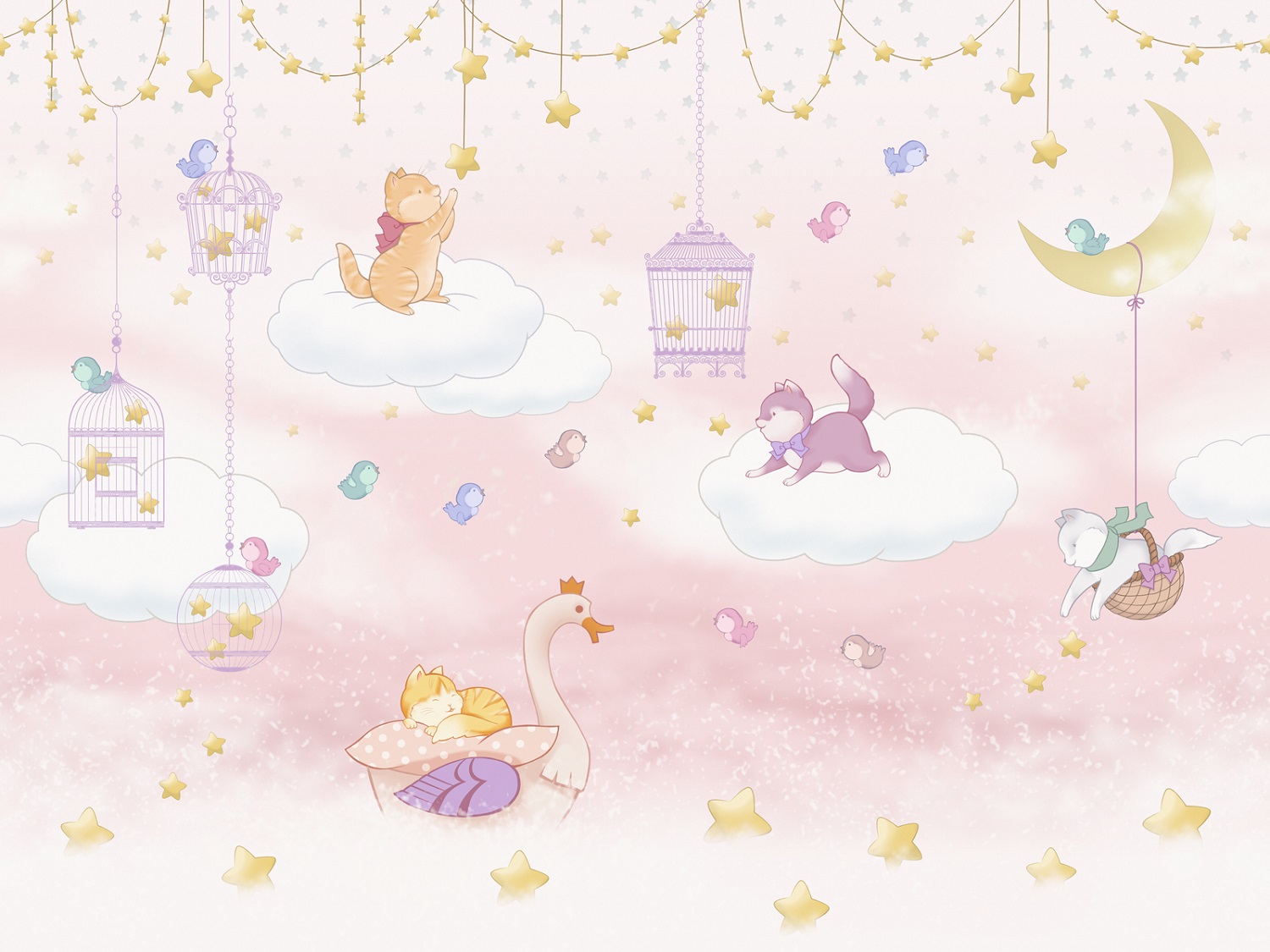 Панно Affresco Сказки IL624-COL2 2x2,68 м