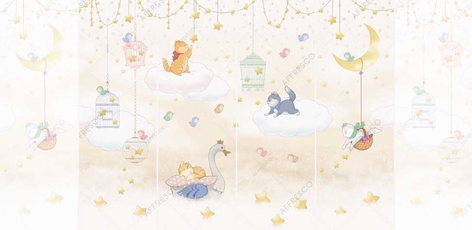 Панно Affresco Сказки IL624-COL3 2x2,68 м