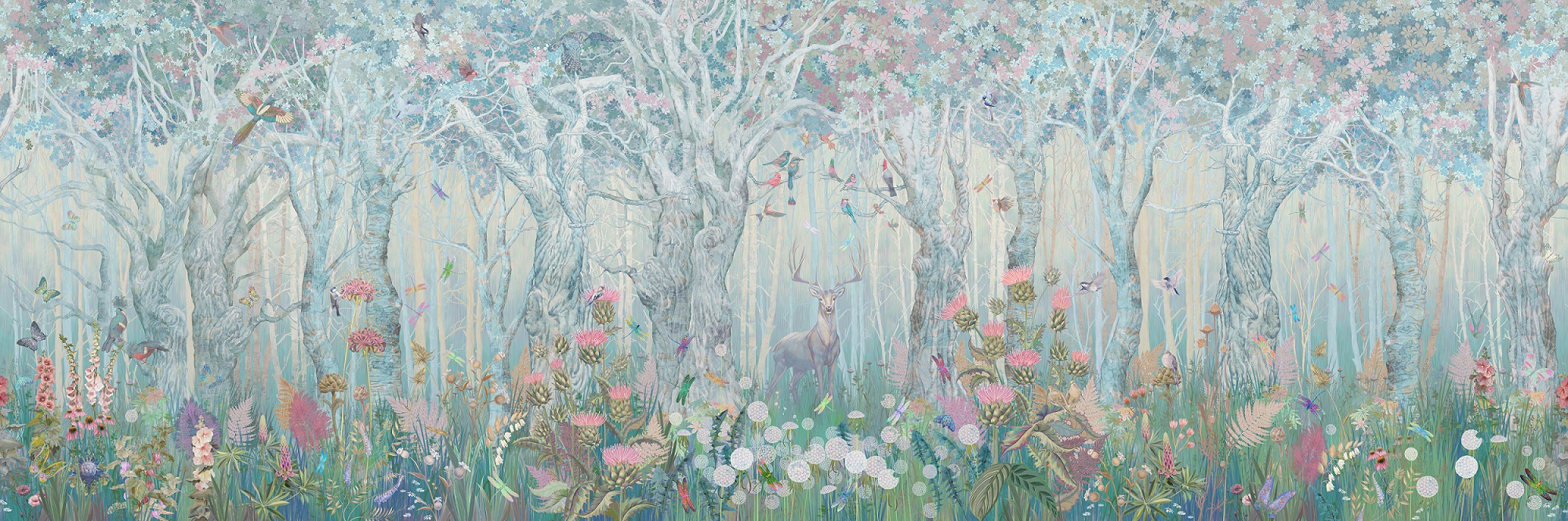 Панно Affresco Сказки AB688-COL1 2x6,03 м