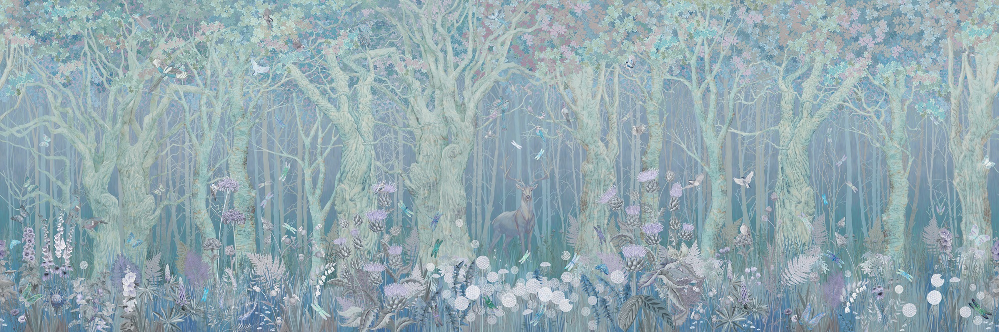 Панно Affresco Сказки AB688-COL3 2x6,03 м Панно Affresco Сказки AB688-COL3 2x6,03 м