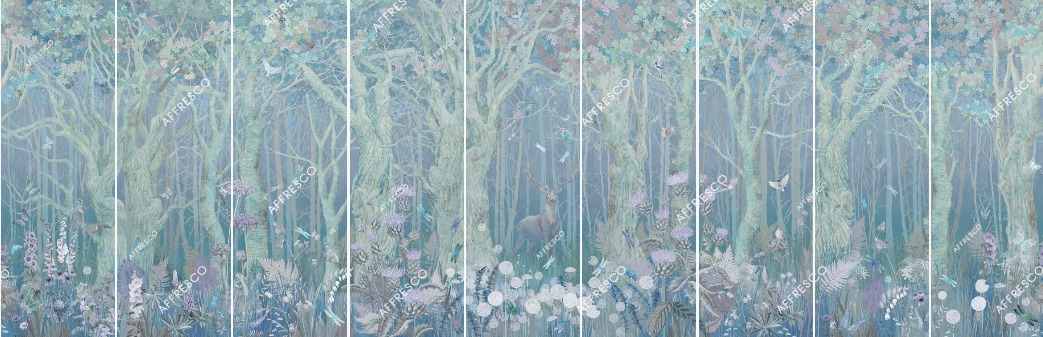 Панно Affresco Сказки AB688-COL3 2x6,03 м