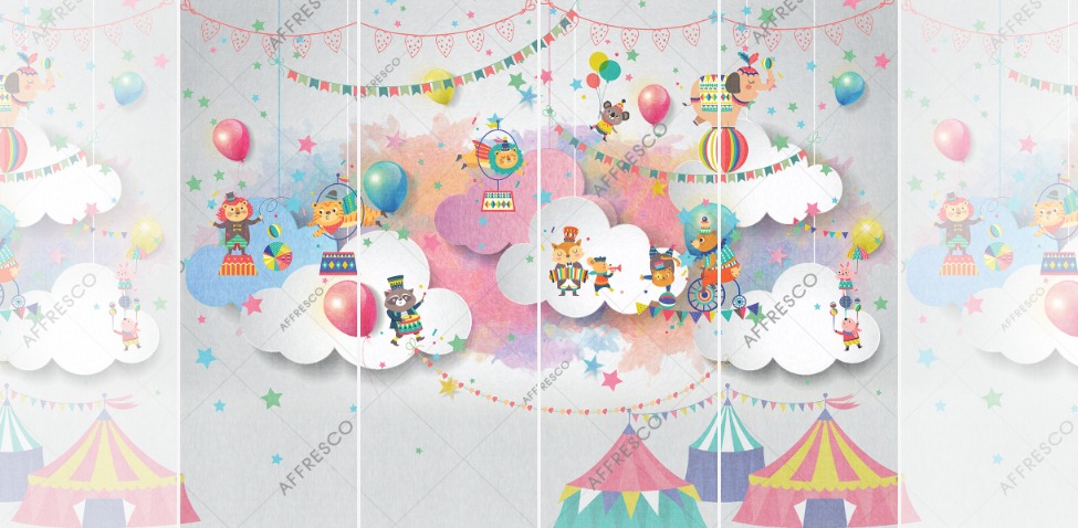 Панно Affresco Сказки ZK669-COL1 2x2,68 м