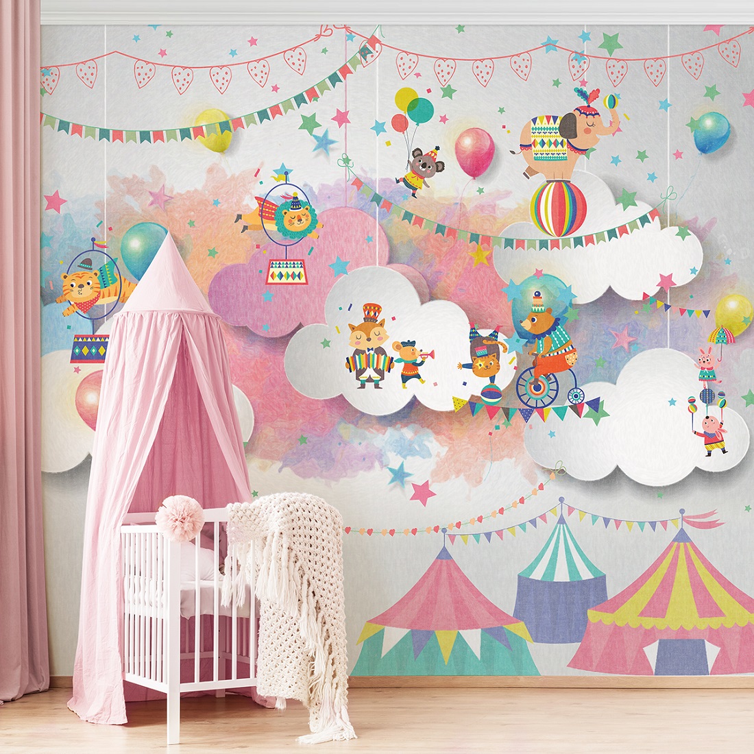 Панно Affresco Сказки ZK669-COL1 2x2,68 м фото в интерьере