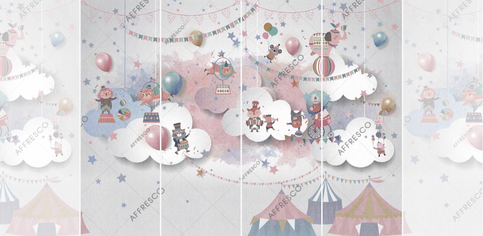 Панно Affresco Сказки ZK669-COL2 2x2,68 м