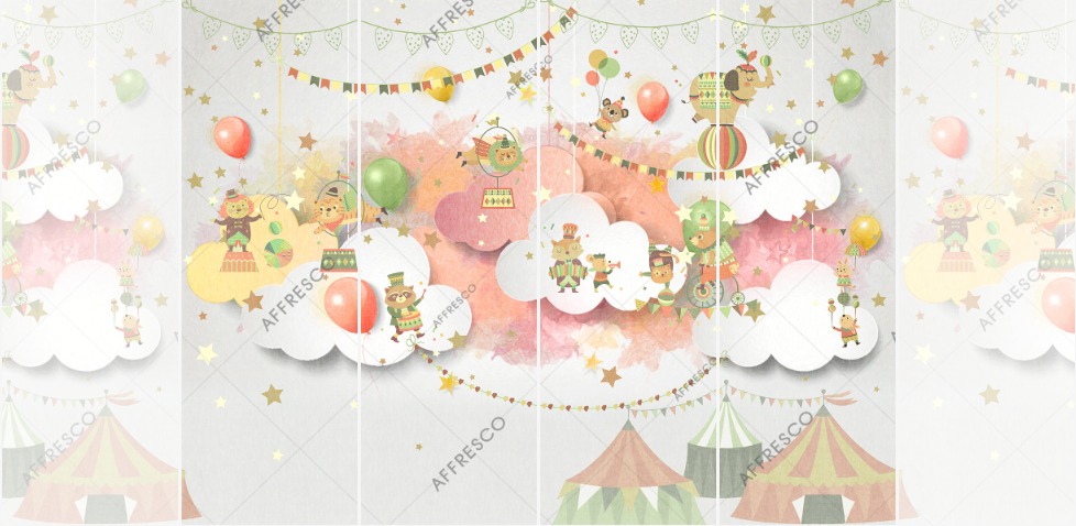 Панно Affresco Сказки ZK669-COL4 2x2,68 м