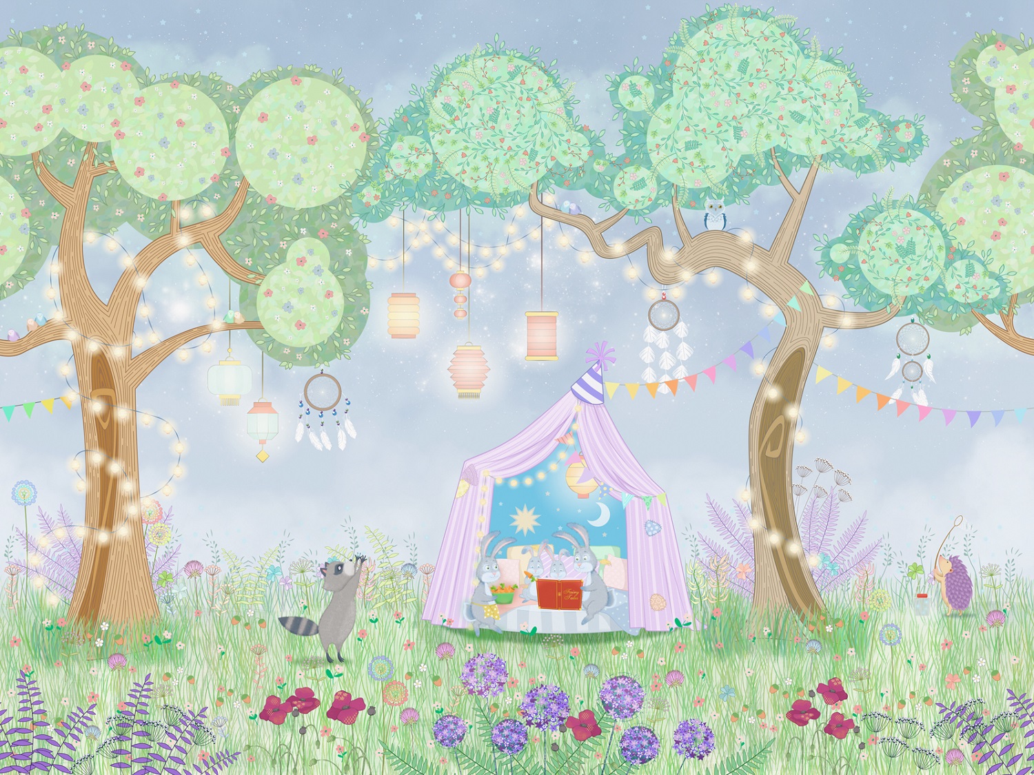 Панно Affresco Сказки IL655-COL1 2x2,68 м