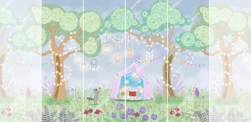 Панно Affresco Сказки IL655-COL1 2x2,68 м