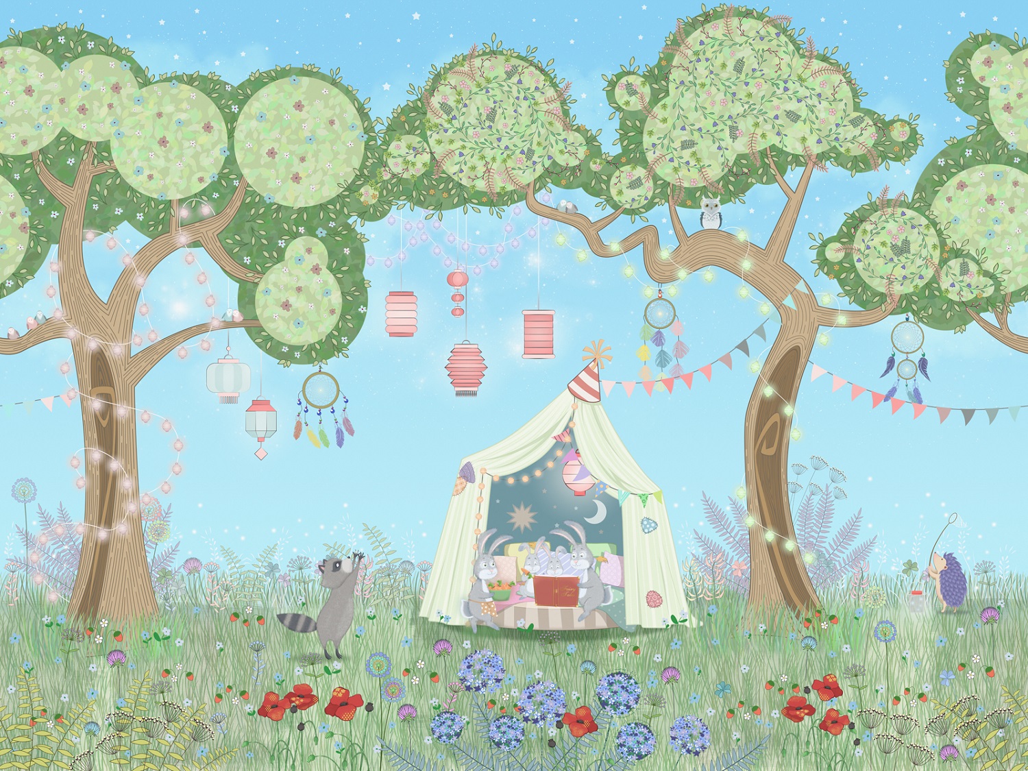 Панно Affresco Сказки IL655-COL2 2x2,68 м