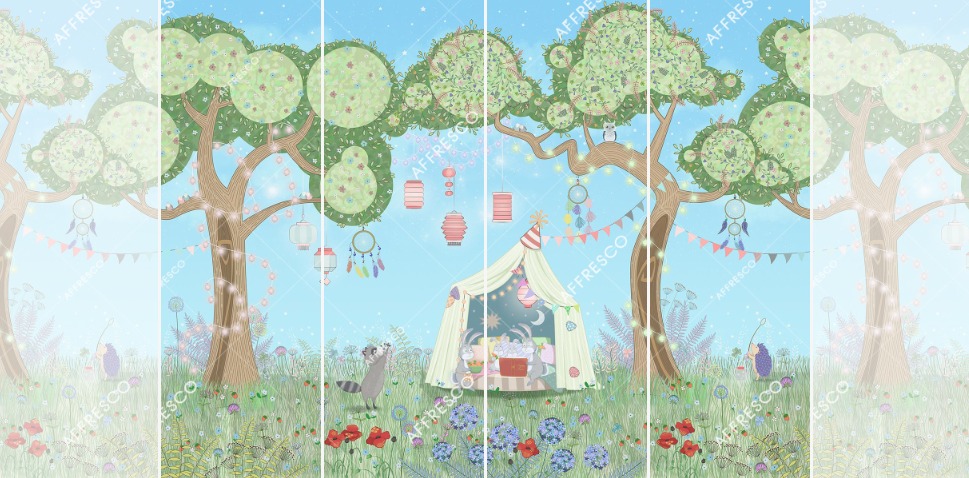 Панно Affresco Сказки IL655-COL2 2x2,68 м