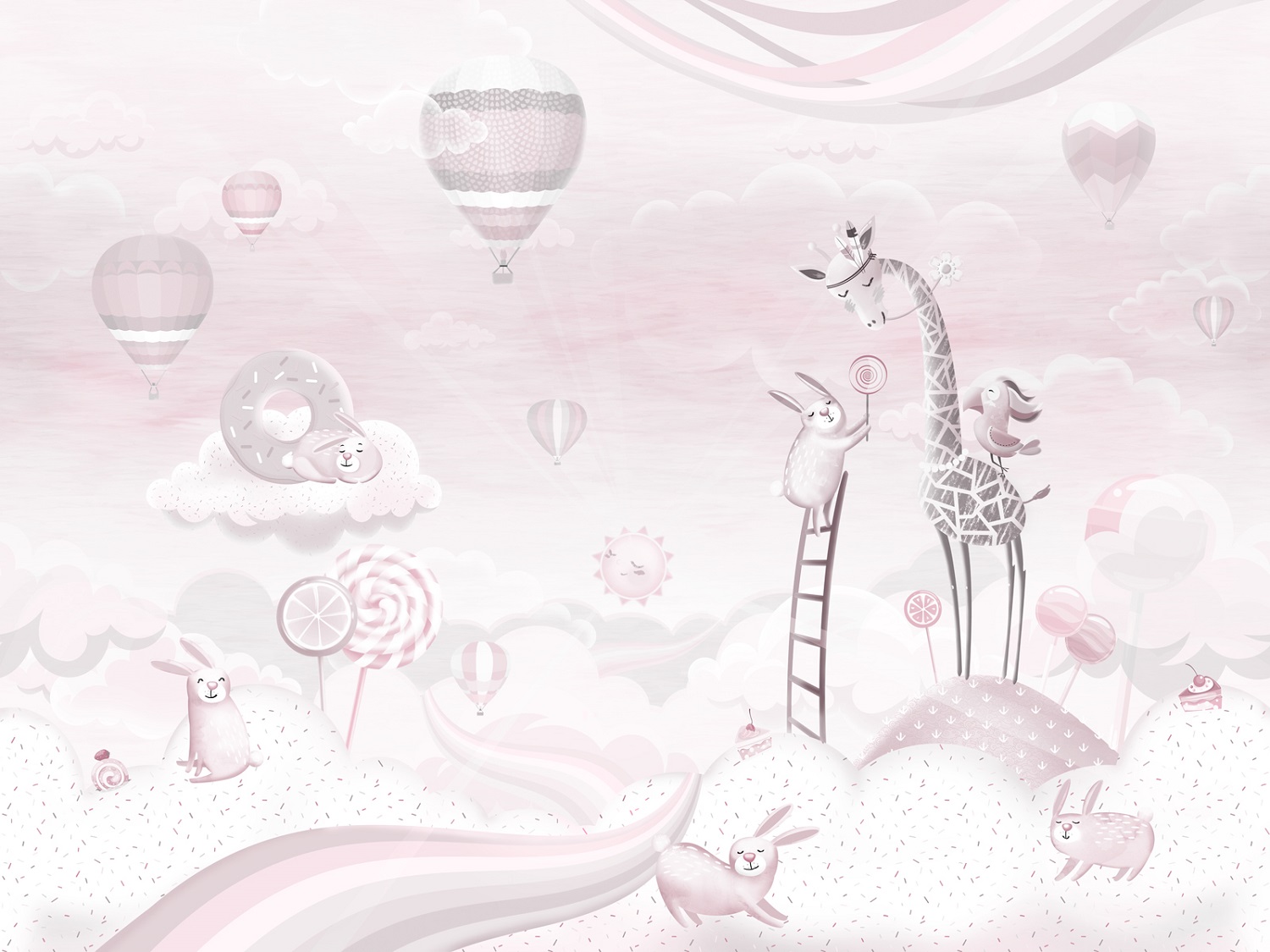 Панно Affresco Сказки AH657-COL2 2x2,68 м Панно Affresco Сказки AH657-COL2 2x2,68 м