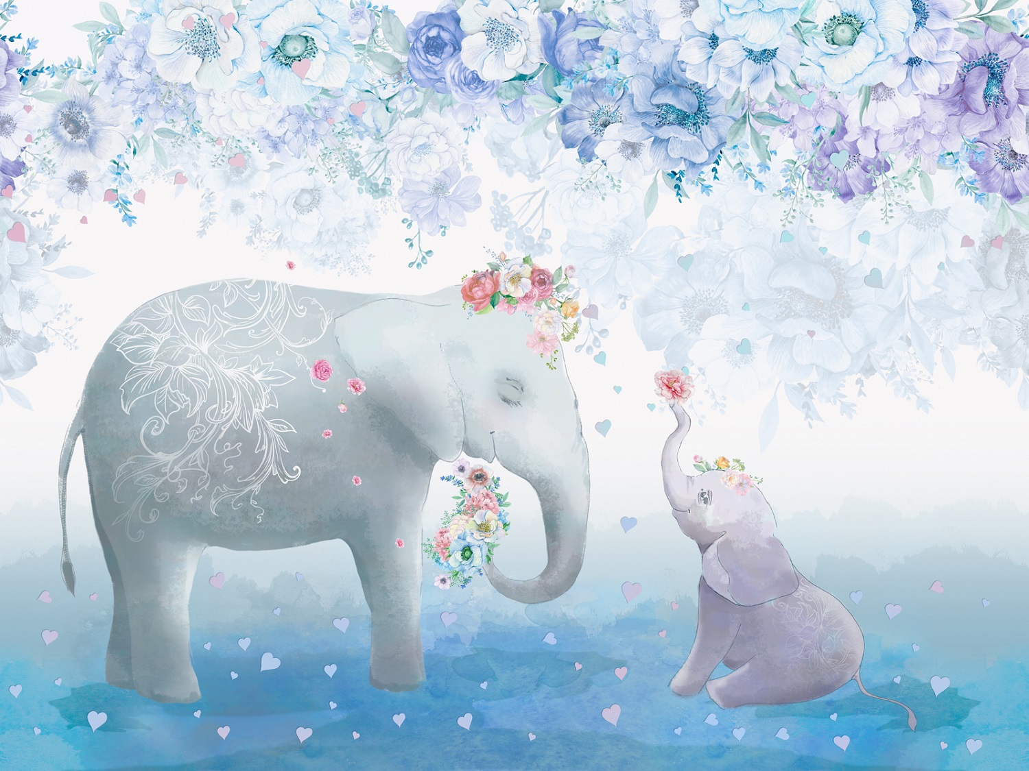 Панно Affresco Сказки SN658-COL1 2x2,68 м