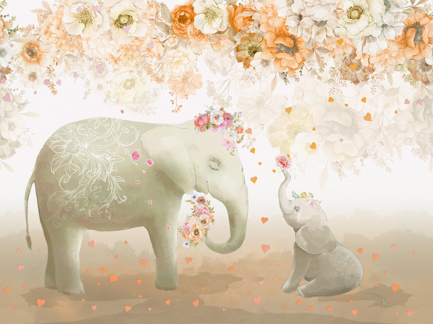 Панно Affresco Сказки SN658-COL2 2x2,68 м