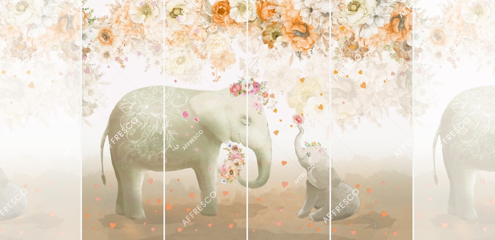 Панно Affresco Сказки SN658-COL2 2x2,68 м