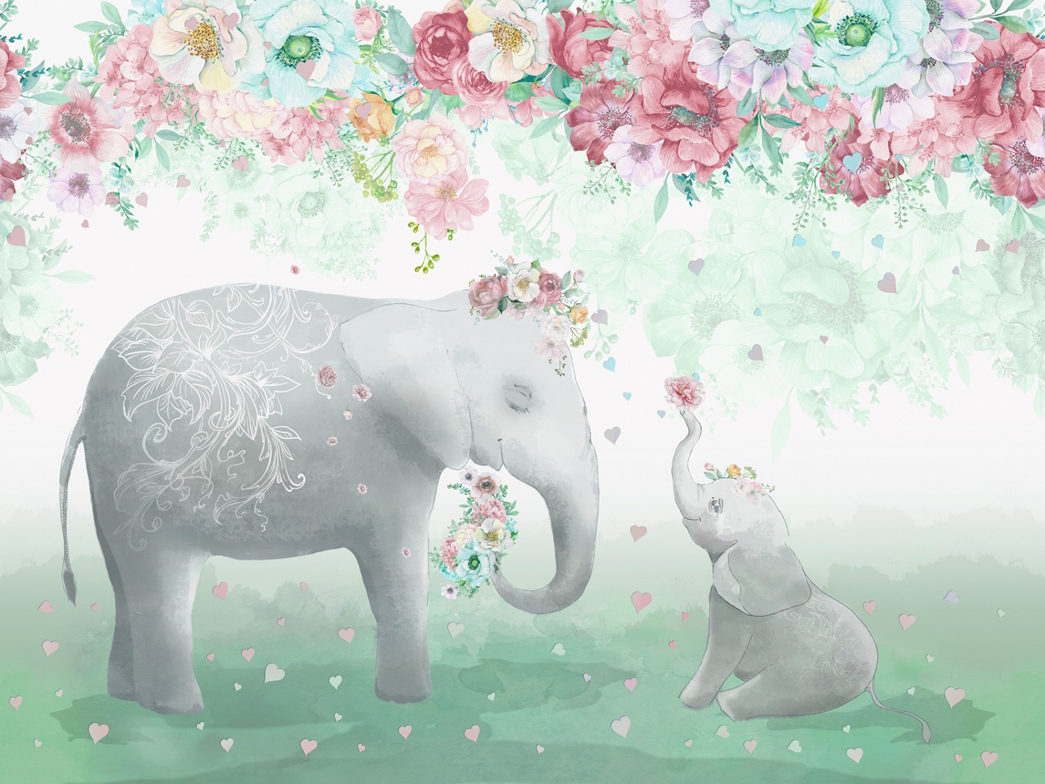 Панно Affresco Сказки SN658-COL4 2x2,68 м