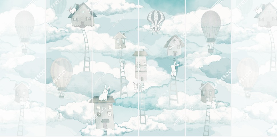 Панно Affresco Сказки ID641-COL1 2x2,68 м