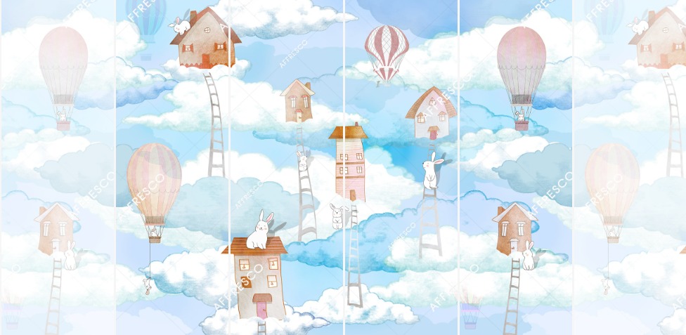 Панно Affresco Сказки ID641-COL3 2x2,68 м