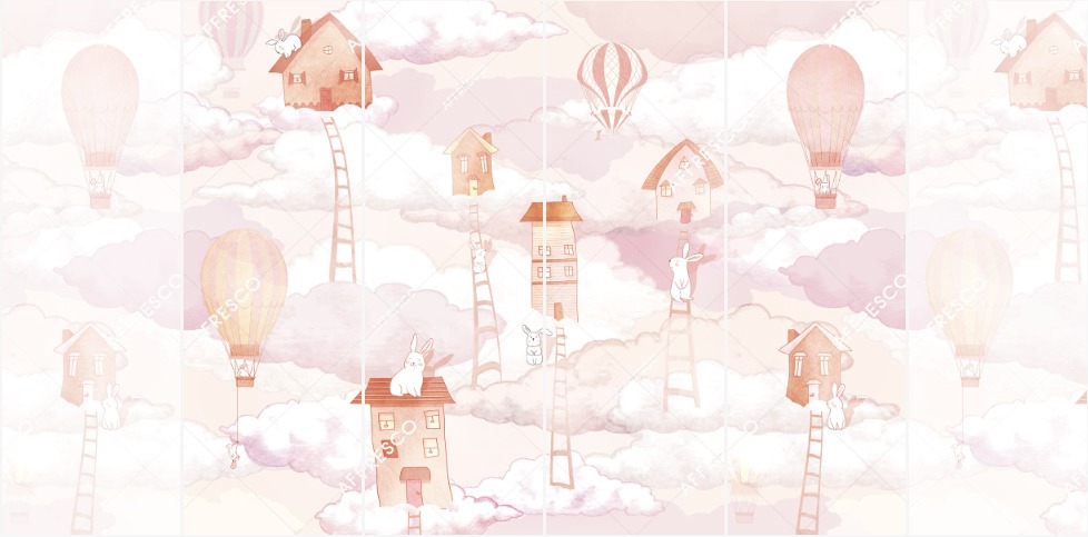 Панно Affresco Сказки ID641-COL4 2x2,68 м