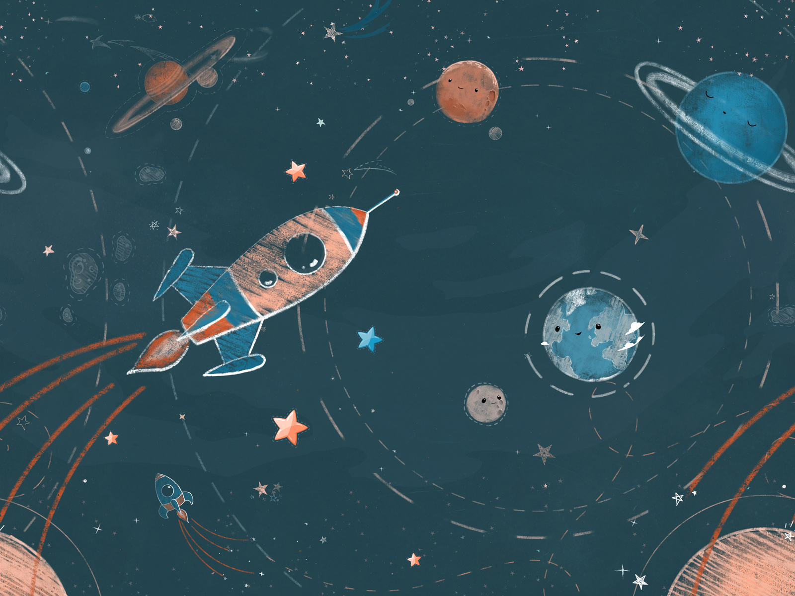 Панно Affresco Сказки OF647-COL1 2x2,68 м