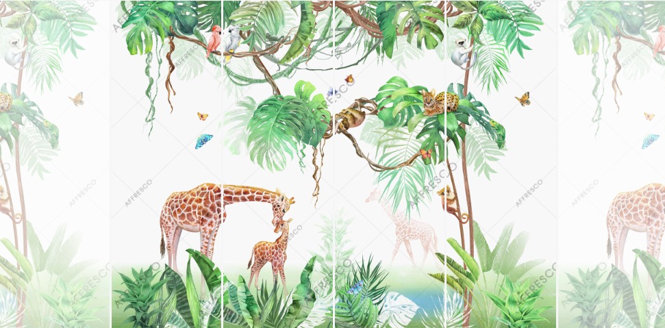 Панно Affresco Сказки ML660-COL1 2x2,68 м