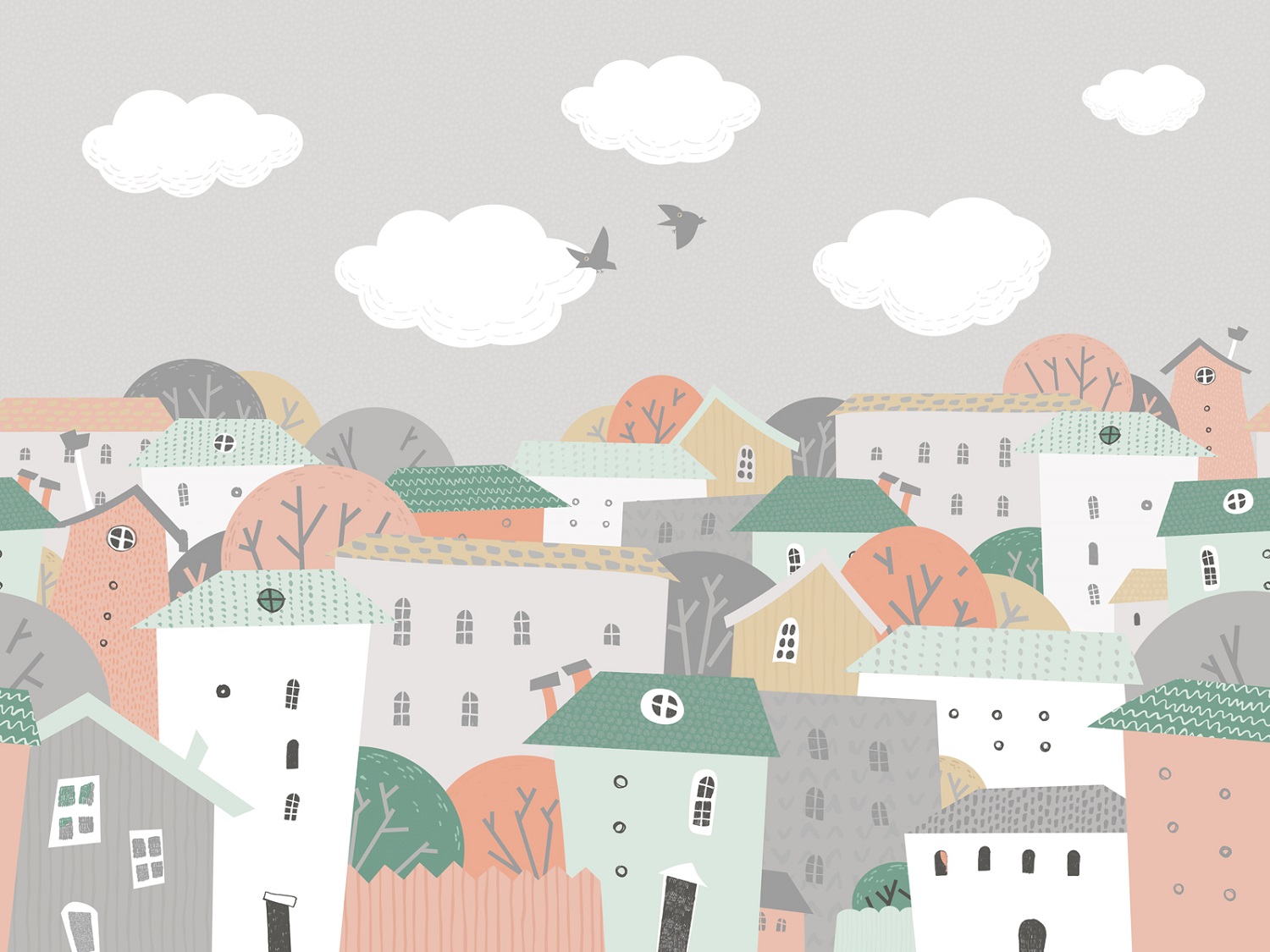 Панно Affresco Сказки OF619-COL1 2x2,68 м