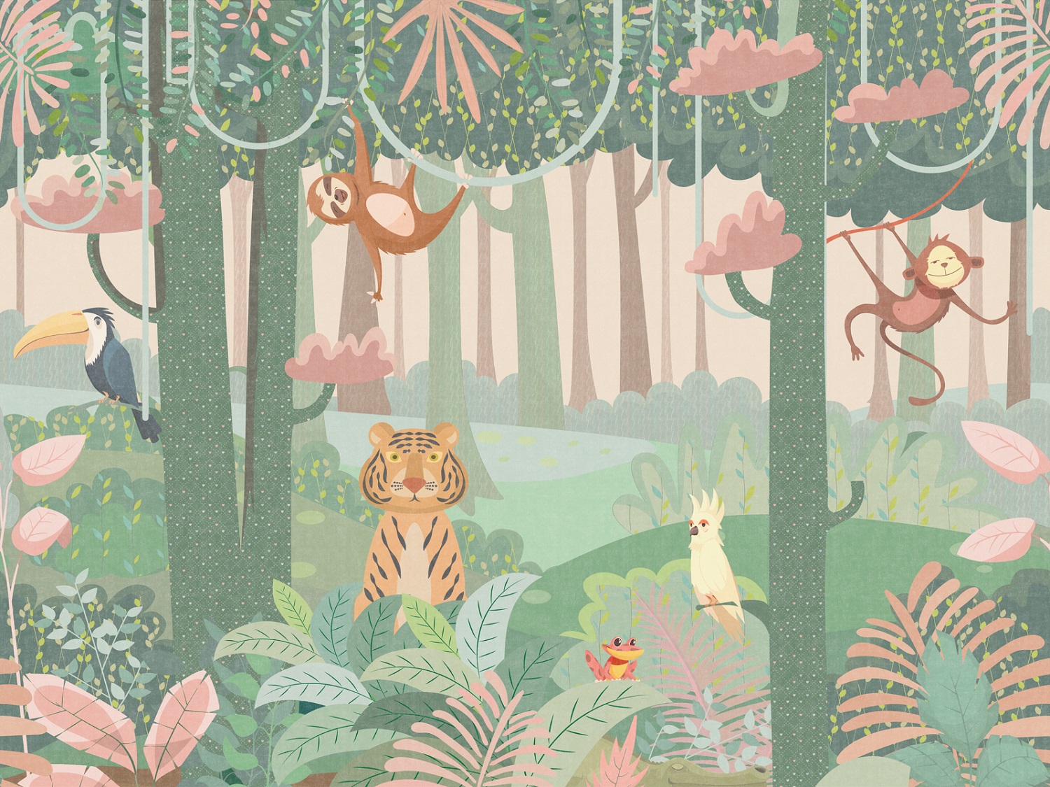 Панно Affresco Сказки ZK617-COL1 2x2,68 м